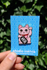 Pin Maneki Neko