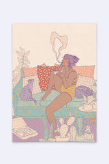 Postkarte "Enjoy yourself"