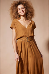 Reckoner Kleid Camel