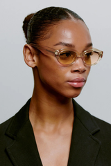 Sonnenbrille Winnie Ecru Transparent
