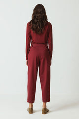 Hose Ezama Trouser Burgundy