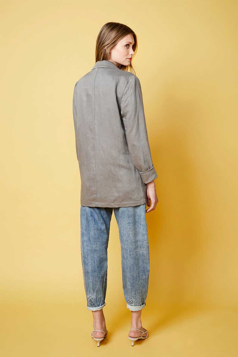 Graue Jacke Sheean Reed von LangerChen Bild 2