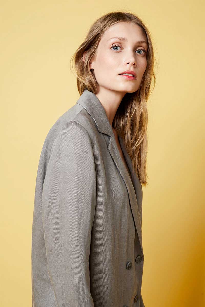 Graue Jacke Sheean Reed von LangerChen Bild 3