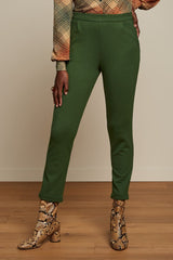 Hose Roisin Milano Uni Kale Green