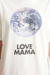 T-Shirt Mamma Mia Weiss Printed