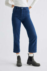 Hose Hemp Denim Nele Jeans-Blau