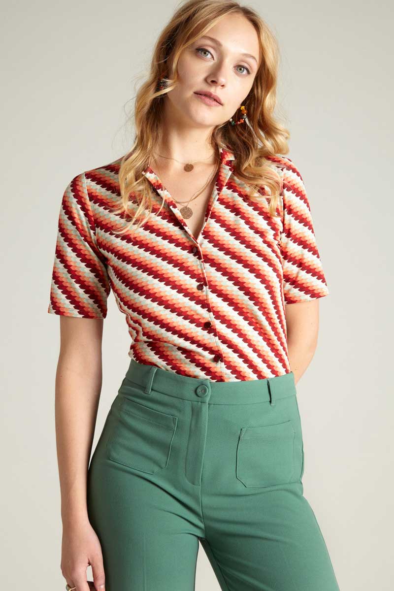 Bluse Patty Daze Popsicle Orange von King Louie Bild 2