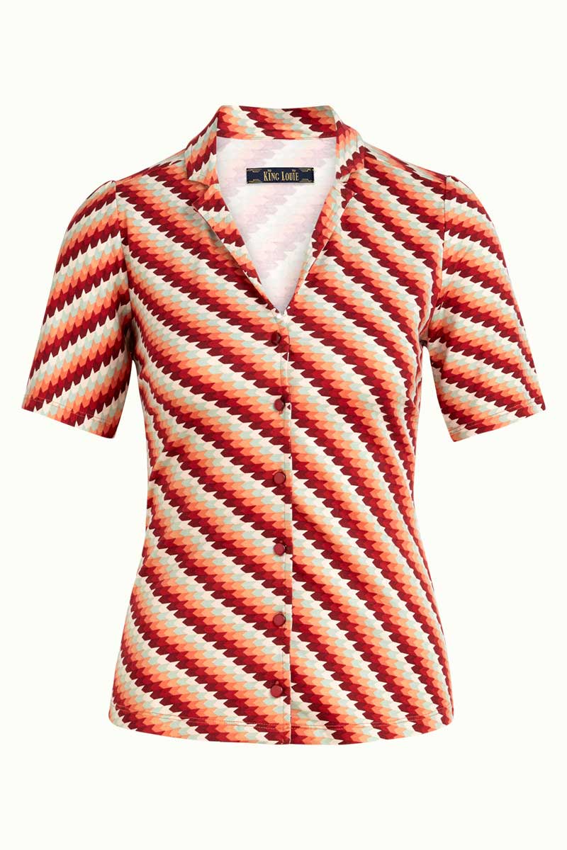 Bluse Patty Daze Popsicle Orange von King Louie Bild 4