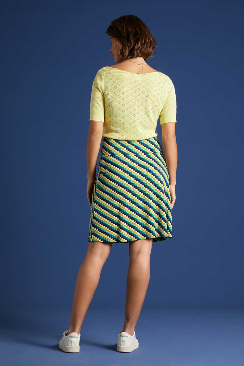 Jupe Border Skirt Daze Eden Grün von King Louie Bild 4