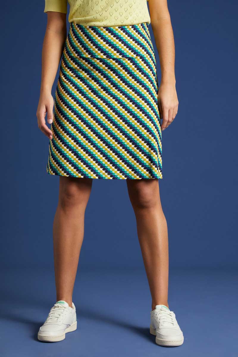 Jupe Border Skirt Daze Eden Grün von King Louie Bild 2