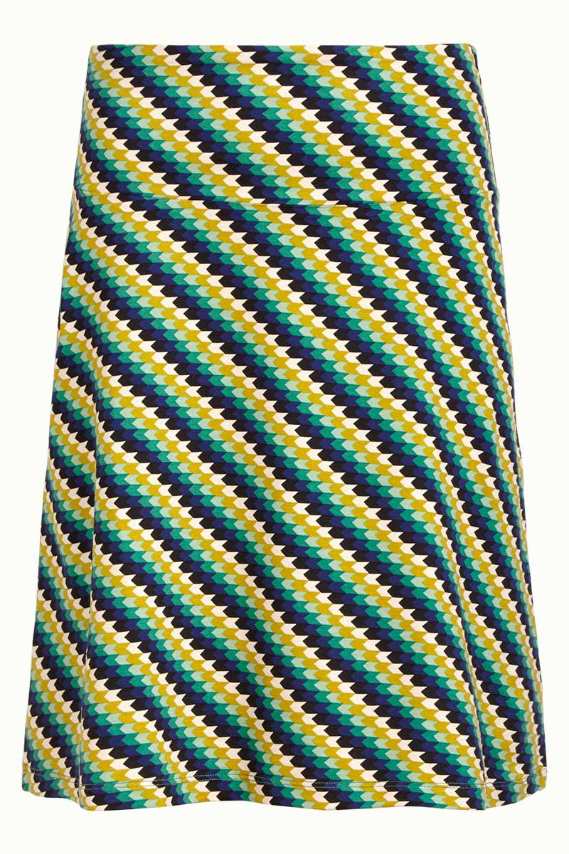 Jupe Border Skirt Daze Eden Grün von King Louie Bild 5