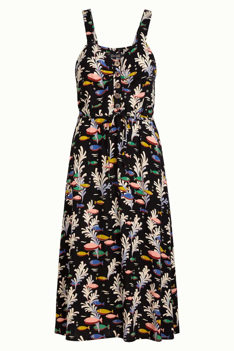Olive Dress Big Sur Black von King Louie - Bild 4