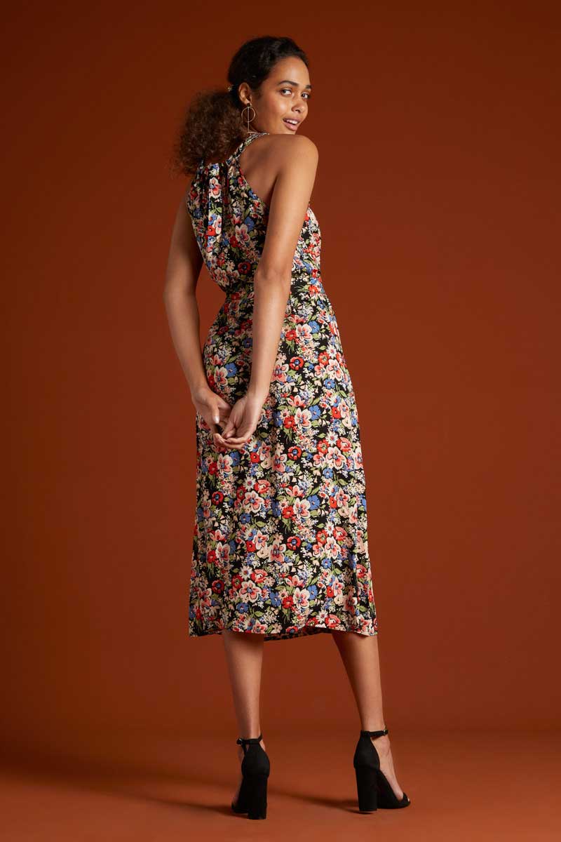 Kleid Danna Dress Dolores Schwarz Multi von King Louie Bild 3