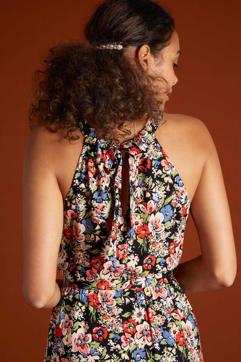 Kleid Danna Dress Dolores Schwarz Multi von King Louie Bild 4