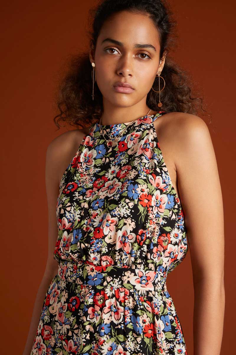 Kleid Danna Dress Dolores Schwarz Multi von King Louie Bild 5