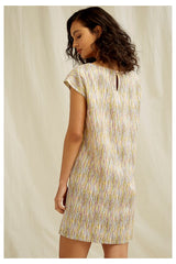 Rohina Abstract Dress Multi Colored