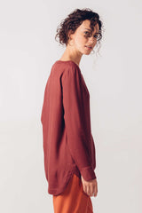 SKFK Guri Cognac Longsleeve