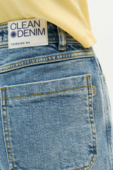 Clean Denim Jasmine Shorts Light Denim